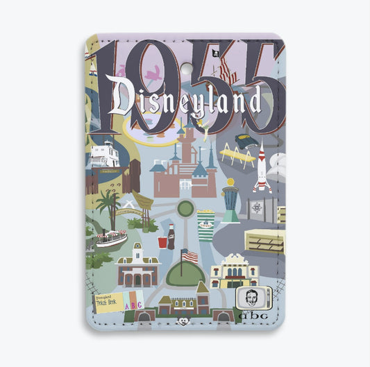 Disneyland 1955 Luggage Tag