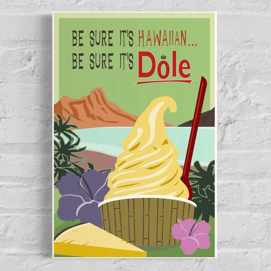 Dole Whip Poster Art