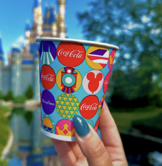 Disney Cup Collage Luggage Tags