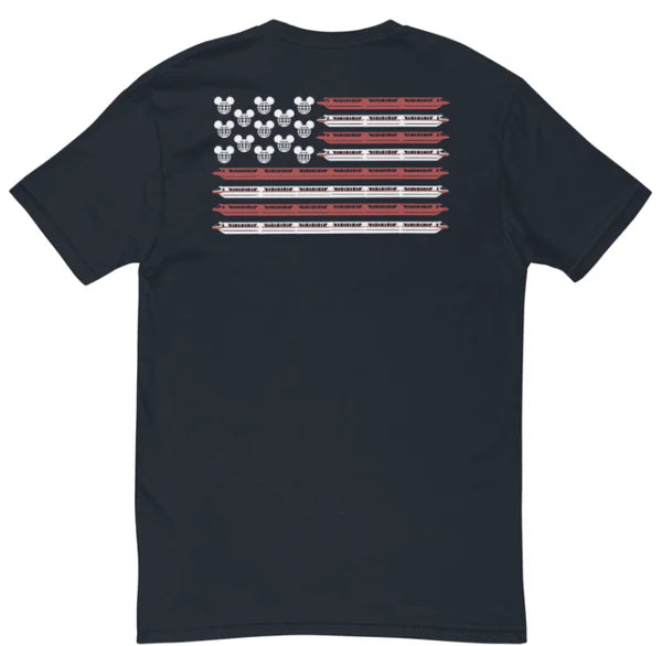 Monorail USA American Flag T-Shirt