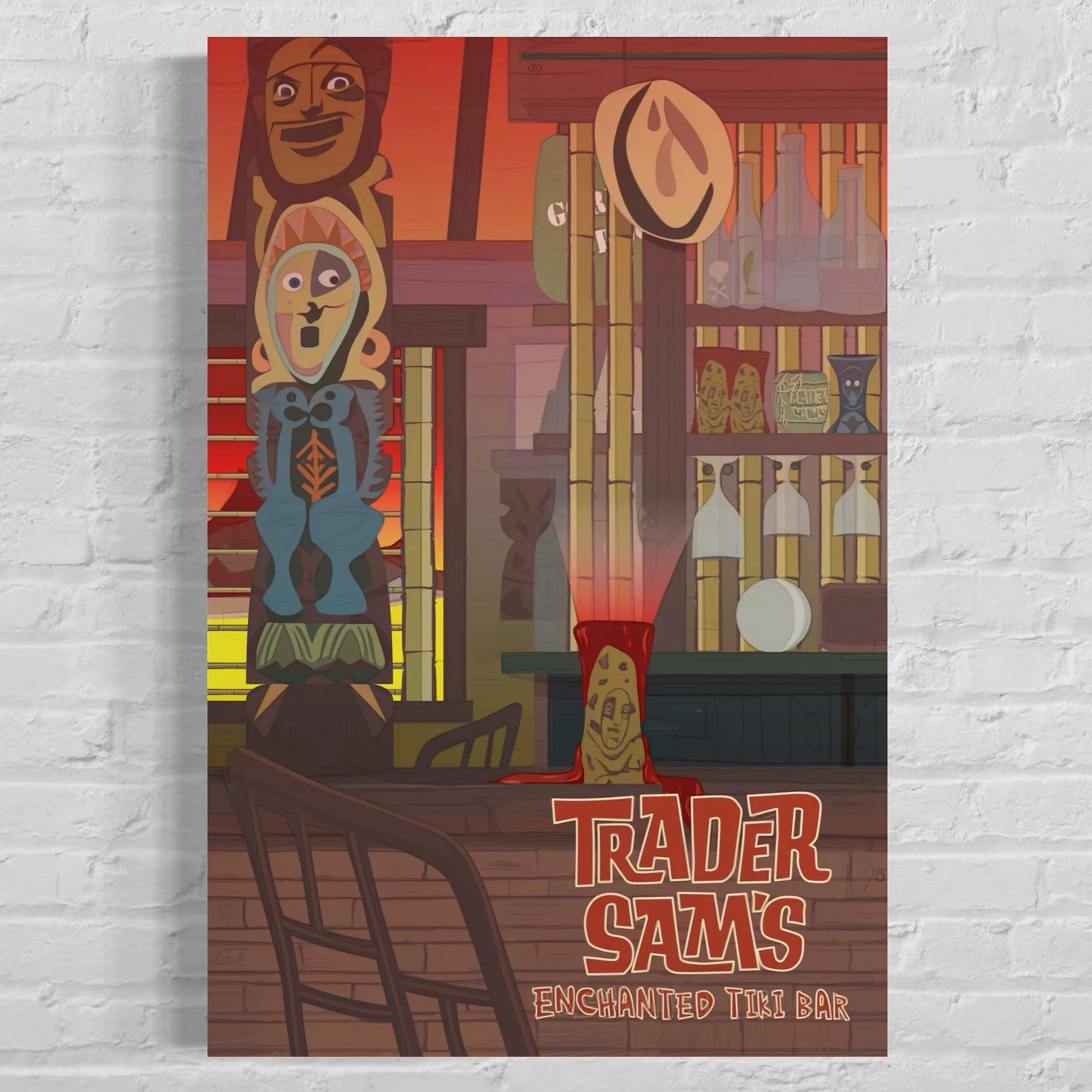 Trader Sam's Enchanted Tiki Bar Poster Art