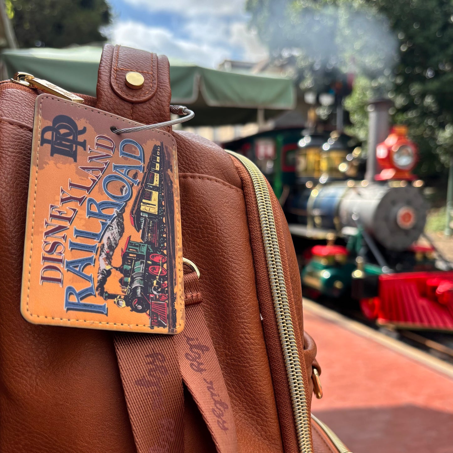 Disney Railroad Luggage Tags