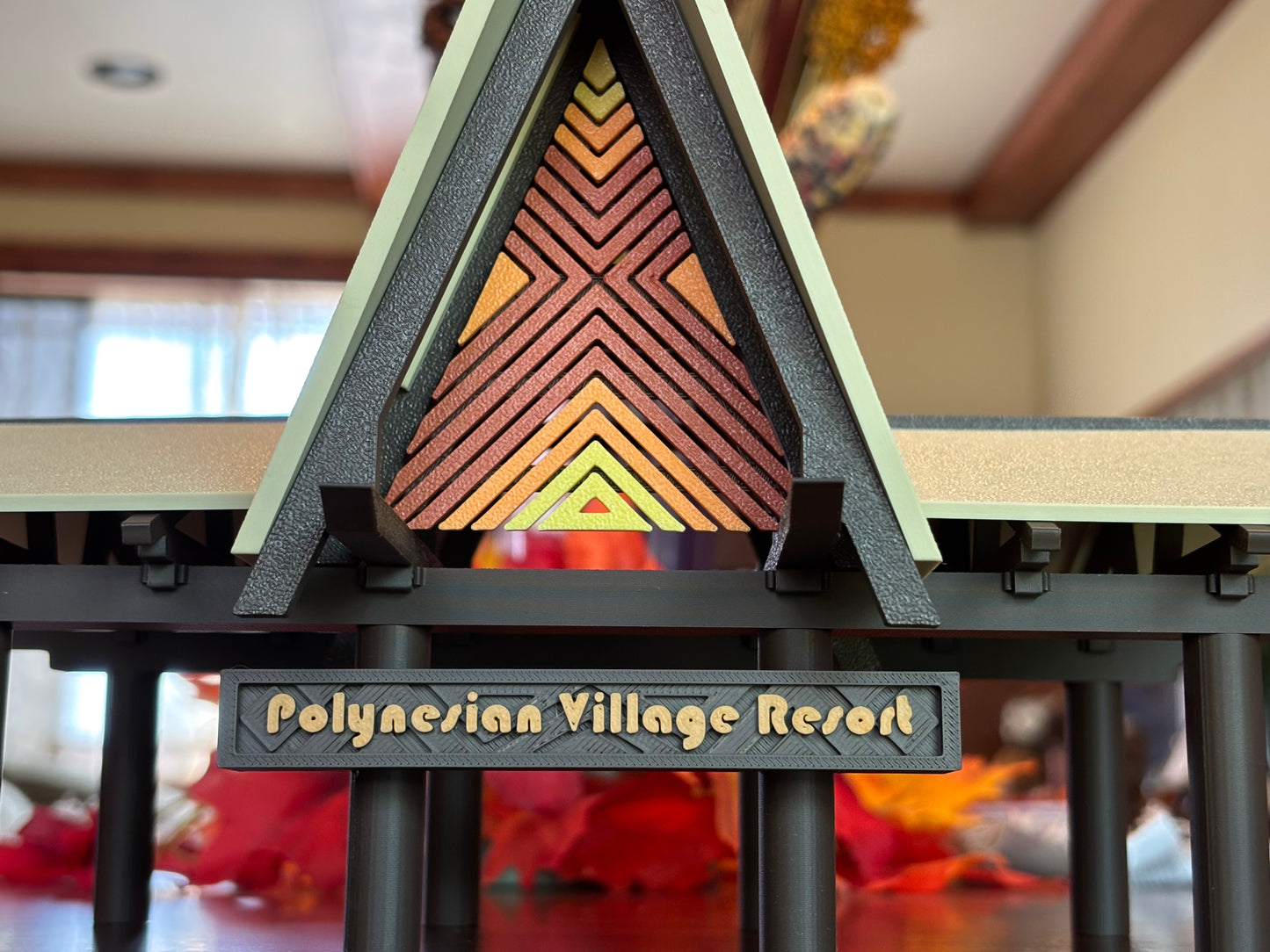 Polynesian Resort Port-Cochere Model