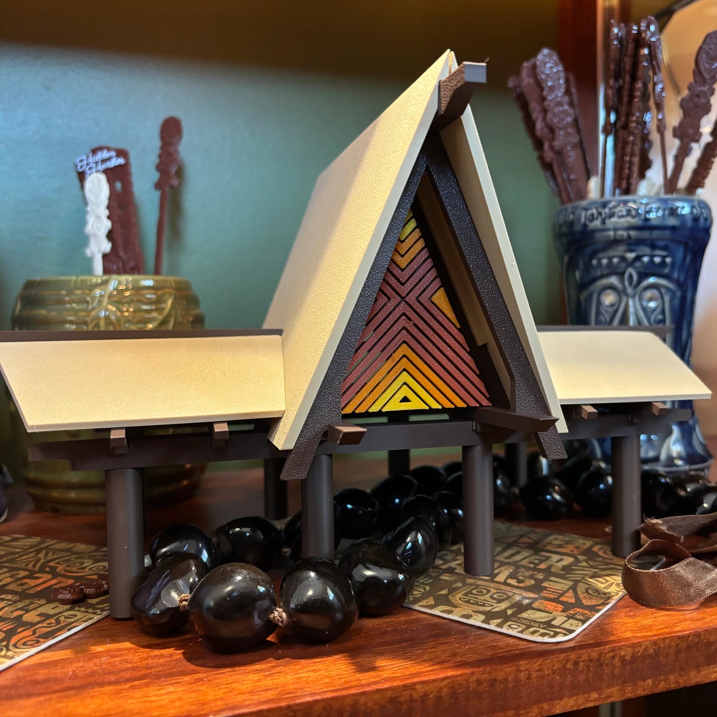 Polynesian Resort Port-Cochere Model