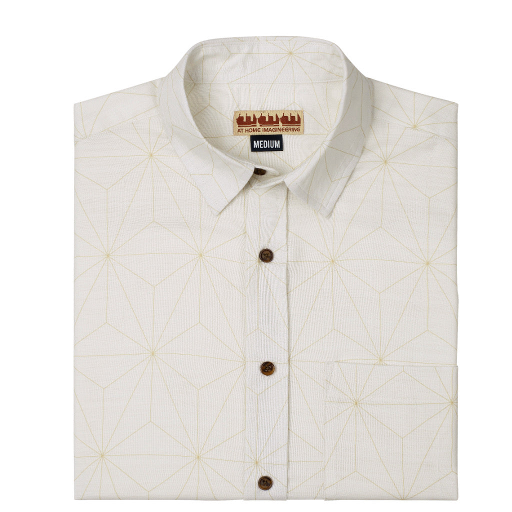 Epcot Spaceship Earth Button Up Shirt