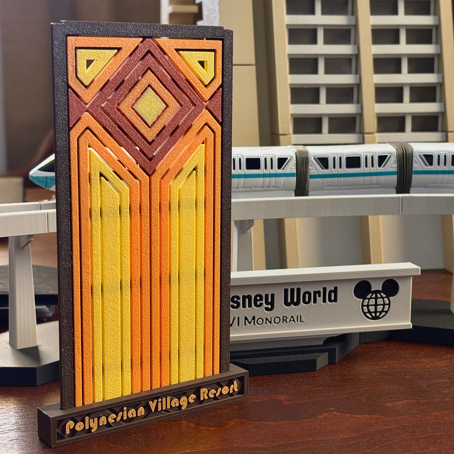 Polynesian Village Accent Screen