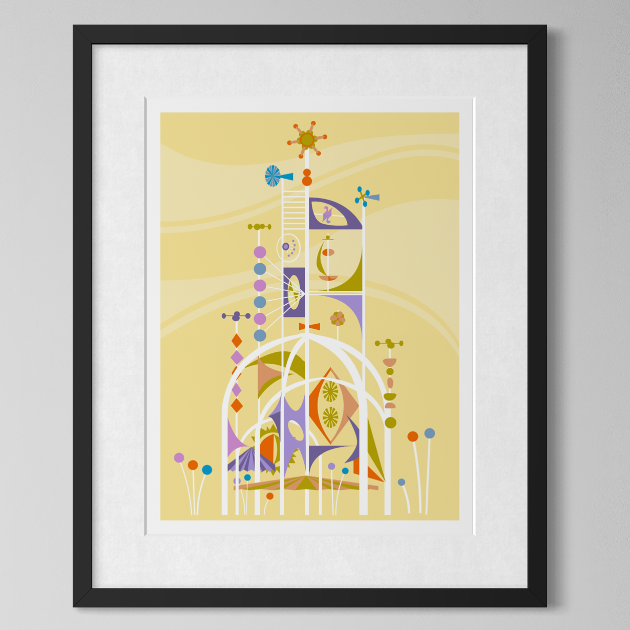RELEASING JUNE 20th: Tower of the Four Winds Serigraph Print