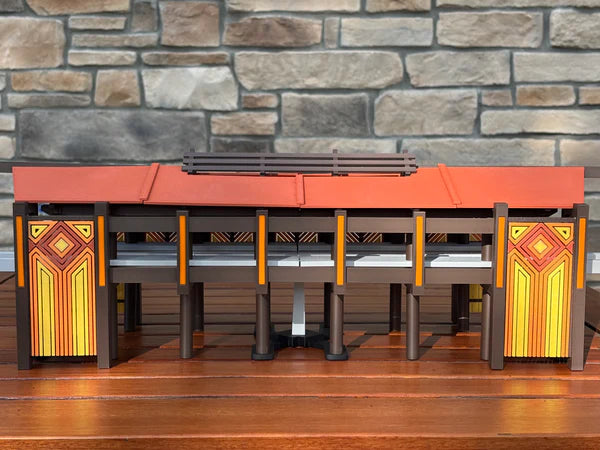 Polynesian Monorail Station: Display Model