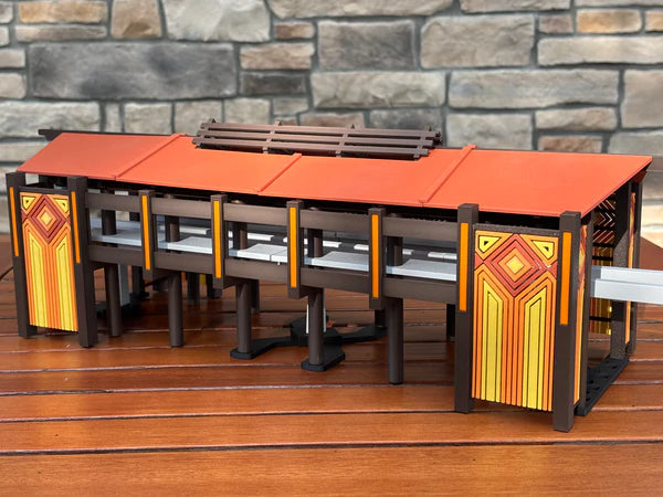 Polynesian Monorail Station: Display Model