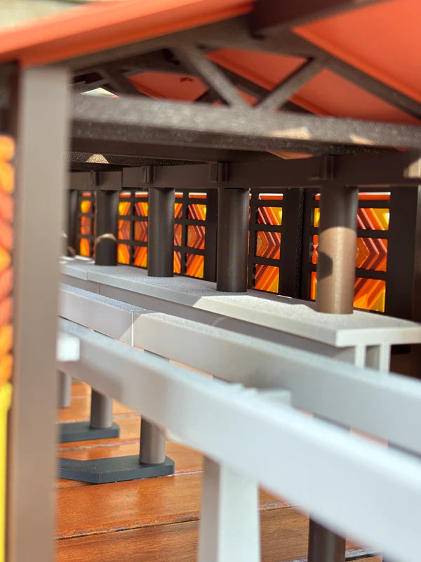 Polynesian Monorail Station: Display Model
