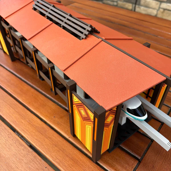 Polynesian Monorail Station: Display Model