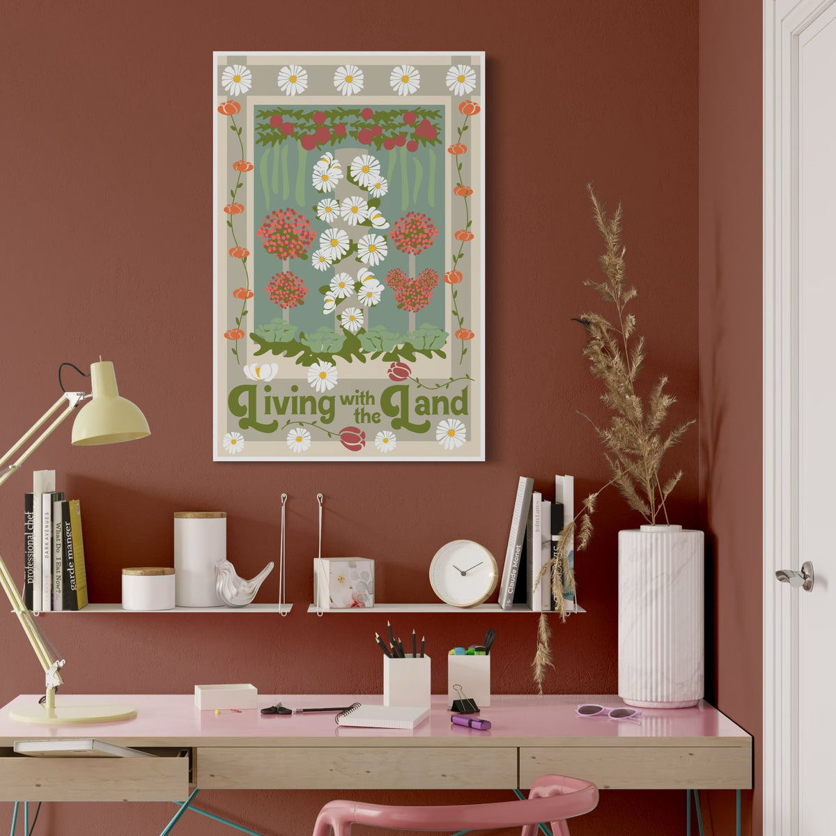 Living with the Land Poster Art