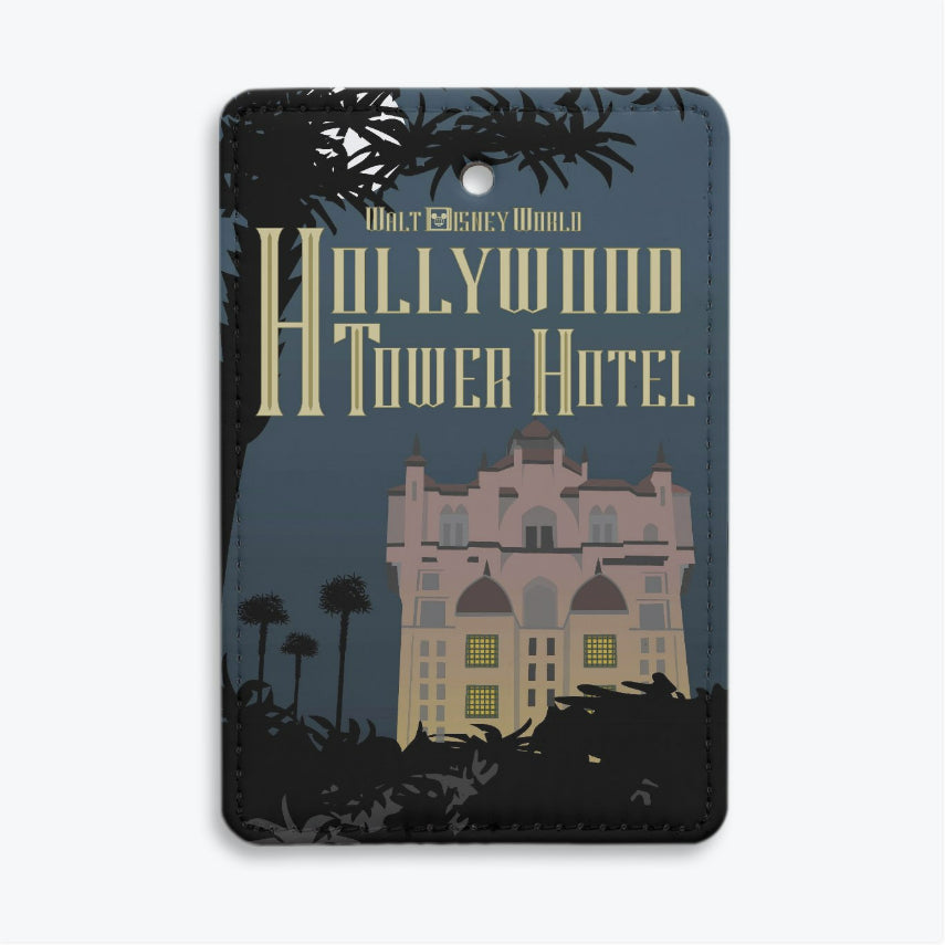 Hollywood Tower Hotel Luggage Tag