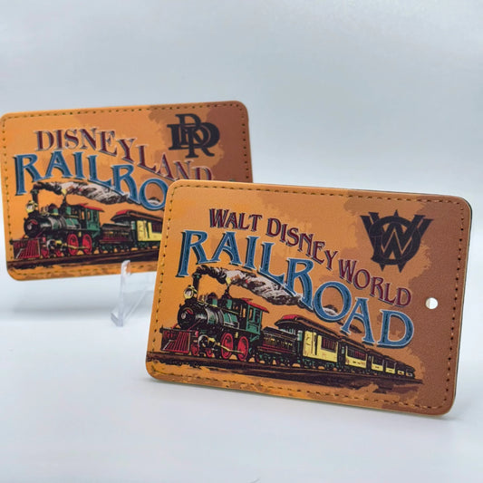 Disney Railroad Luggage Tags