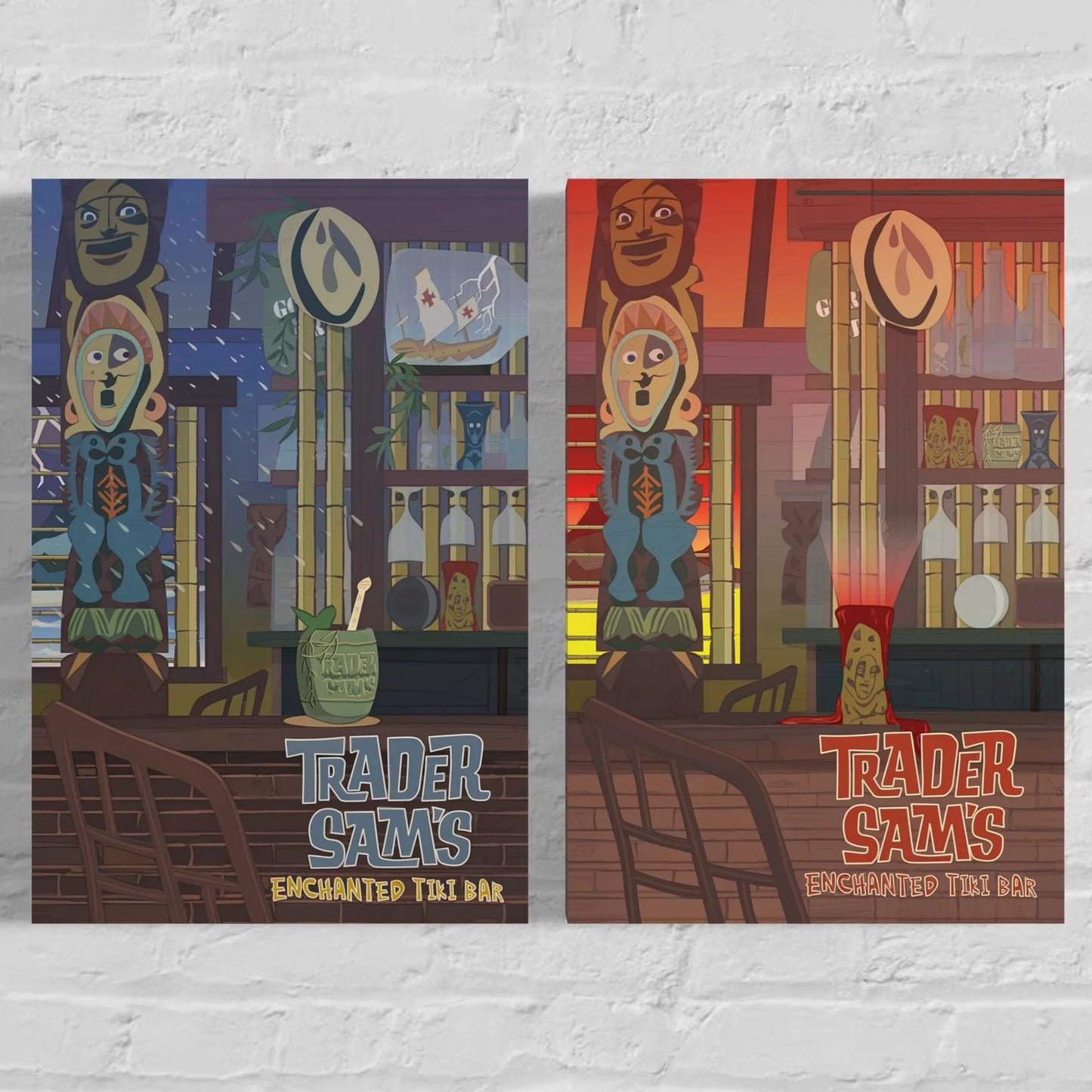Trader Sam's Enchanted Tiki Bar Poster Art