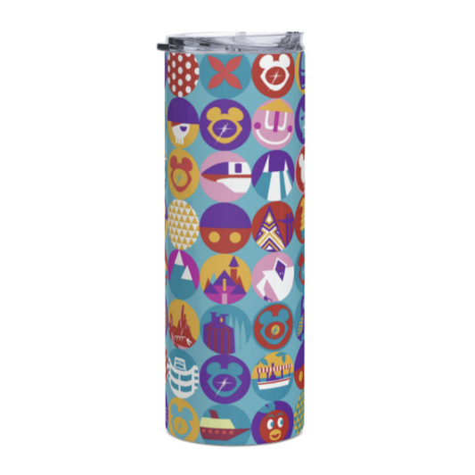 Disney Cup Collage Stainless Steel Tumblers