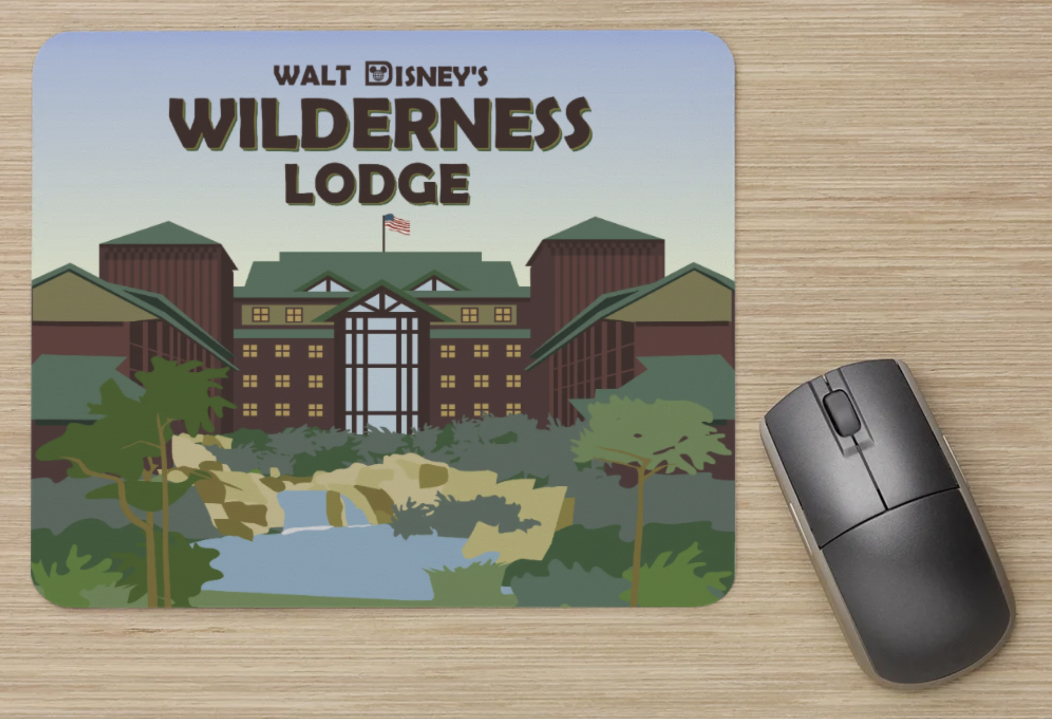 Wilderness Lodge Mousepad
