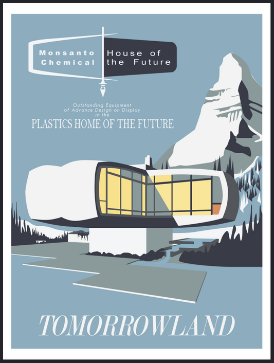 House of the Future Serigraph Print