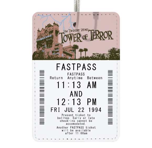FASTPASS Luggage Tags- CUSTOMIZED!