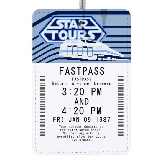 FASTPASS Luggage Tags- CUSTOMIZED!