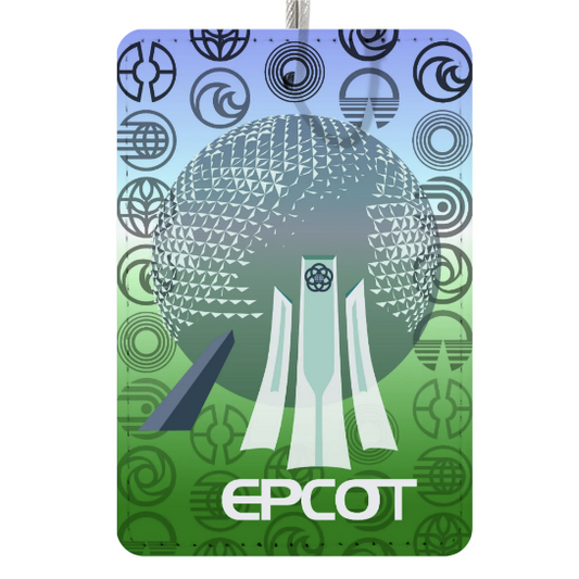 Epcot Luggage Tag