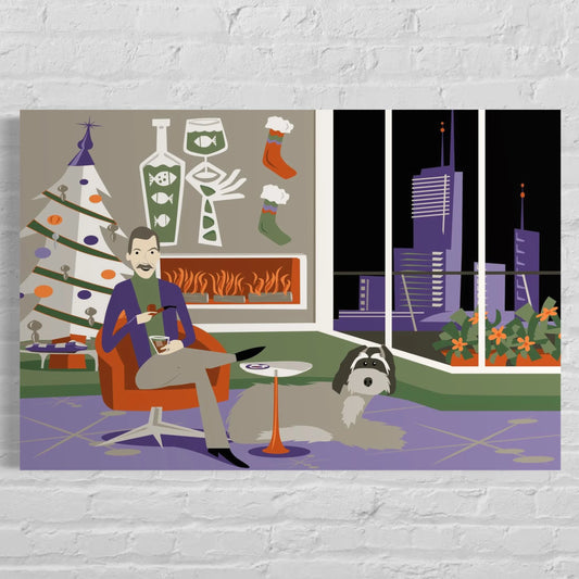 Carousel of Progress: Shag Inspired Poster Art