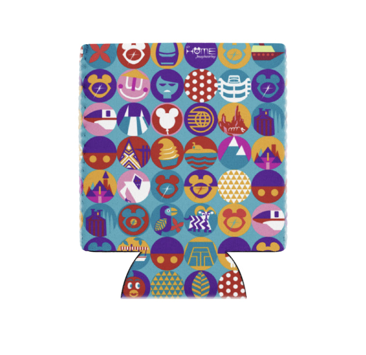 Disney Cup Collage Can Cooler NEW!