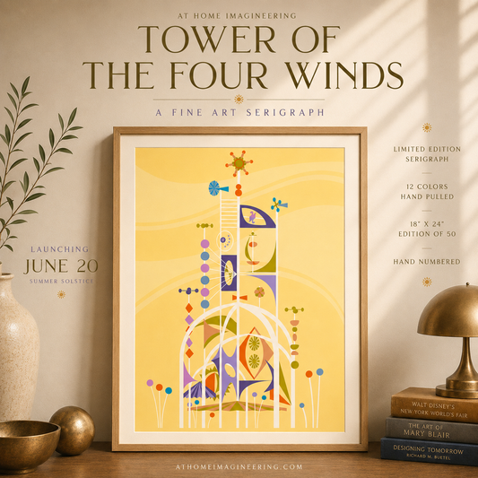 Tower of the Four Winds Serigraph Print