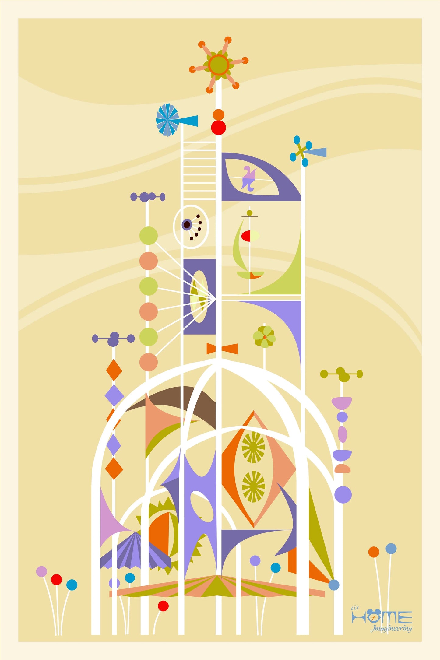 Tower of the Four Winds Poster Art