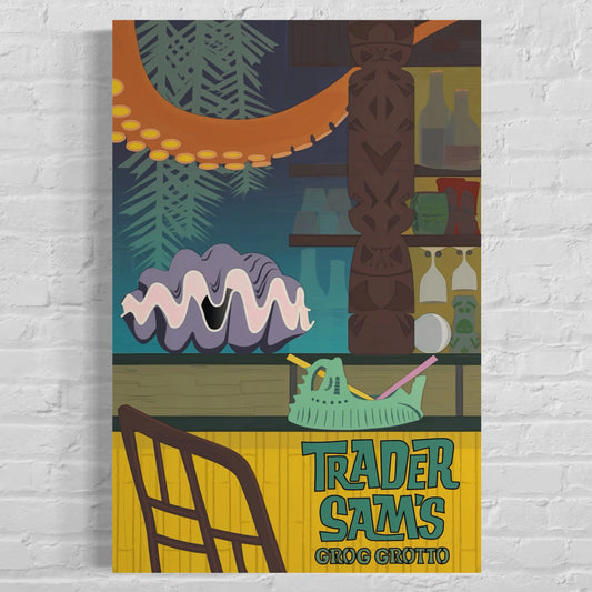 Trader Sam's Grog Grotto Poster Art