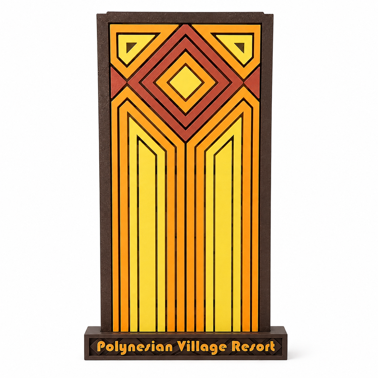Polynesian Village Accent Screen