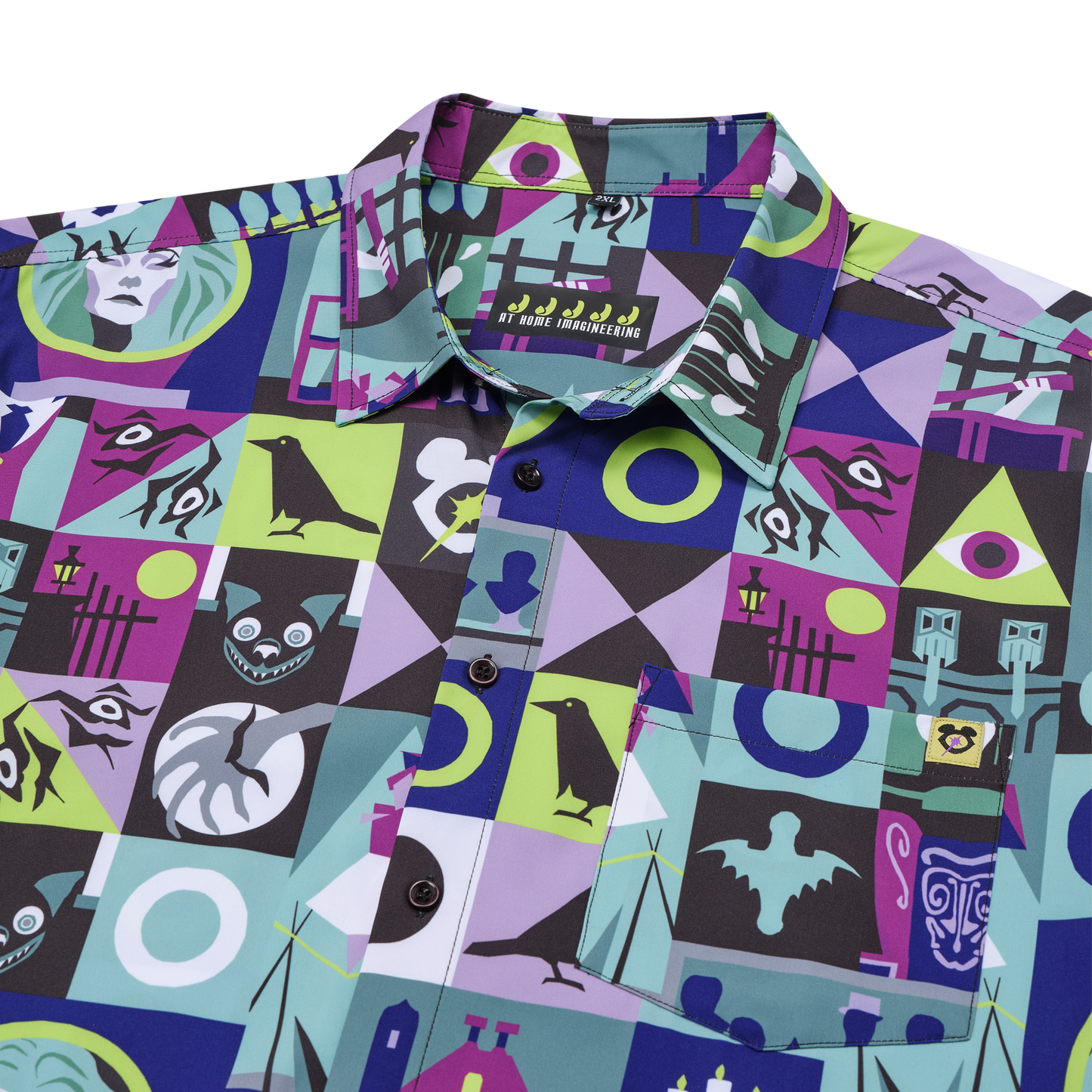 Tomb Sweet Tomb Haunted Mansion Button Up Shirt
