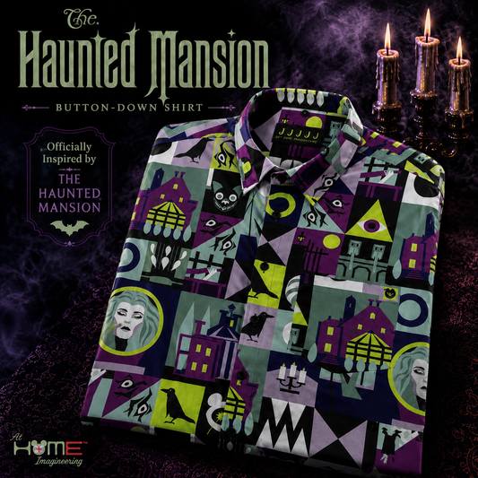 Tomb Sweet Tomb Haunted Mansion Button Up Shirt