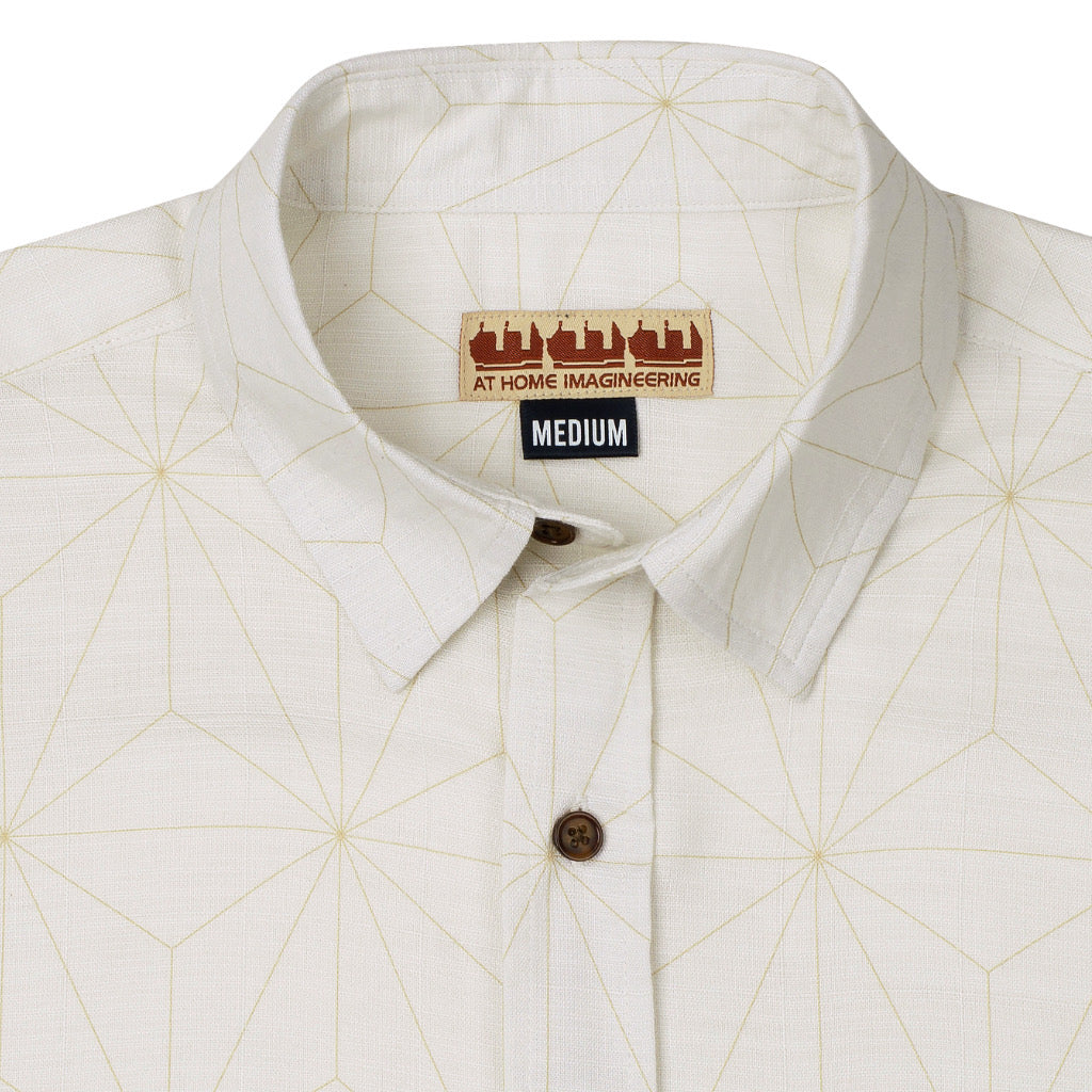 Epcot Spaceship Earth Button Up Shirt