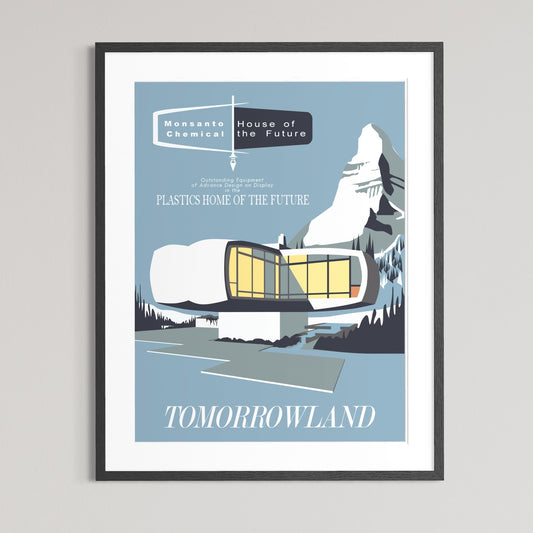 House of the Future Serigraph Print