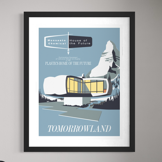 House of the Future Serigraph Print