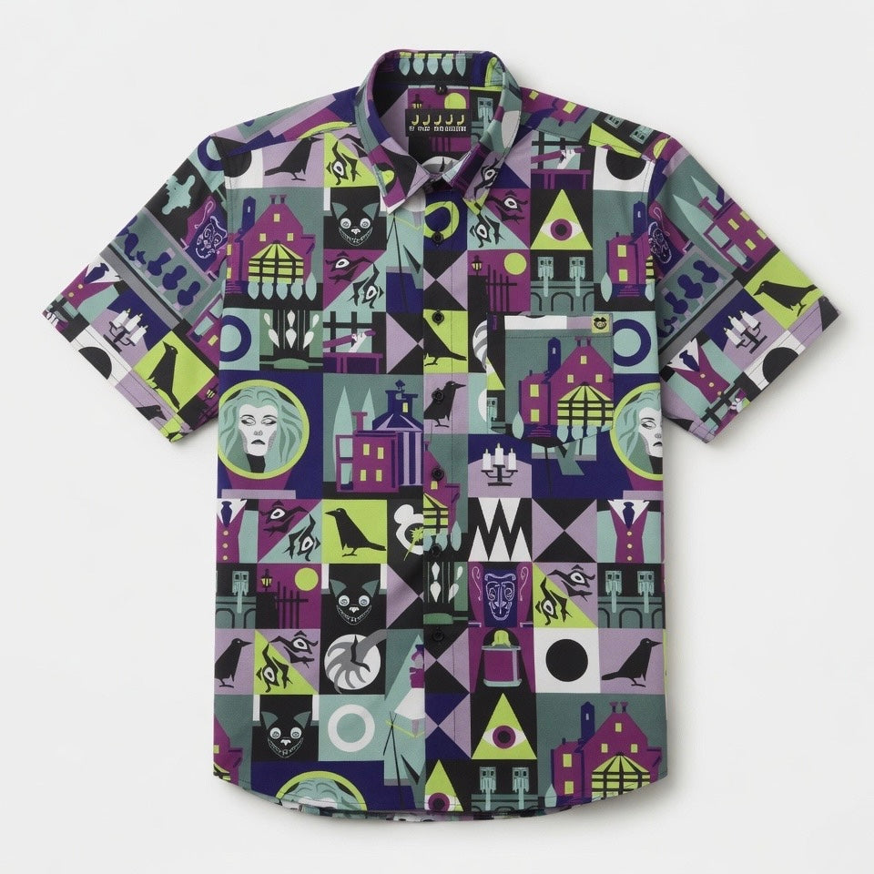 Tomb Sweet Tomb Haunted Mansion Button Up Shirt