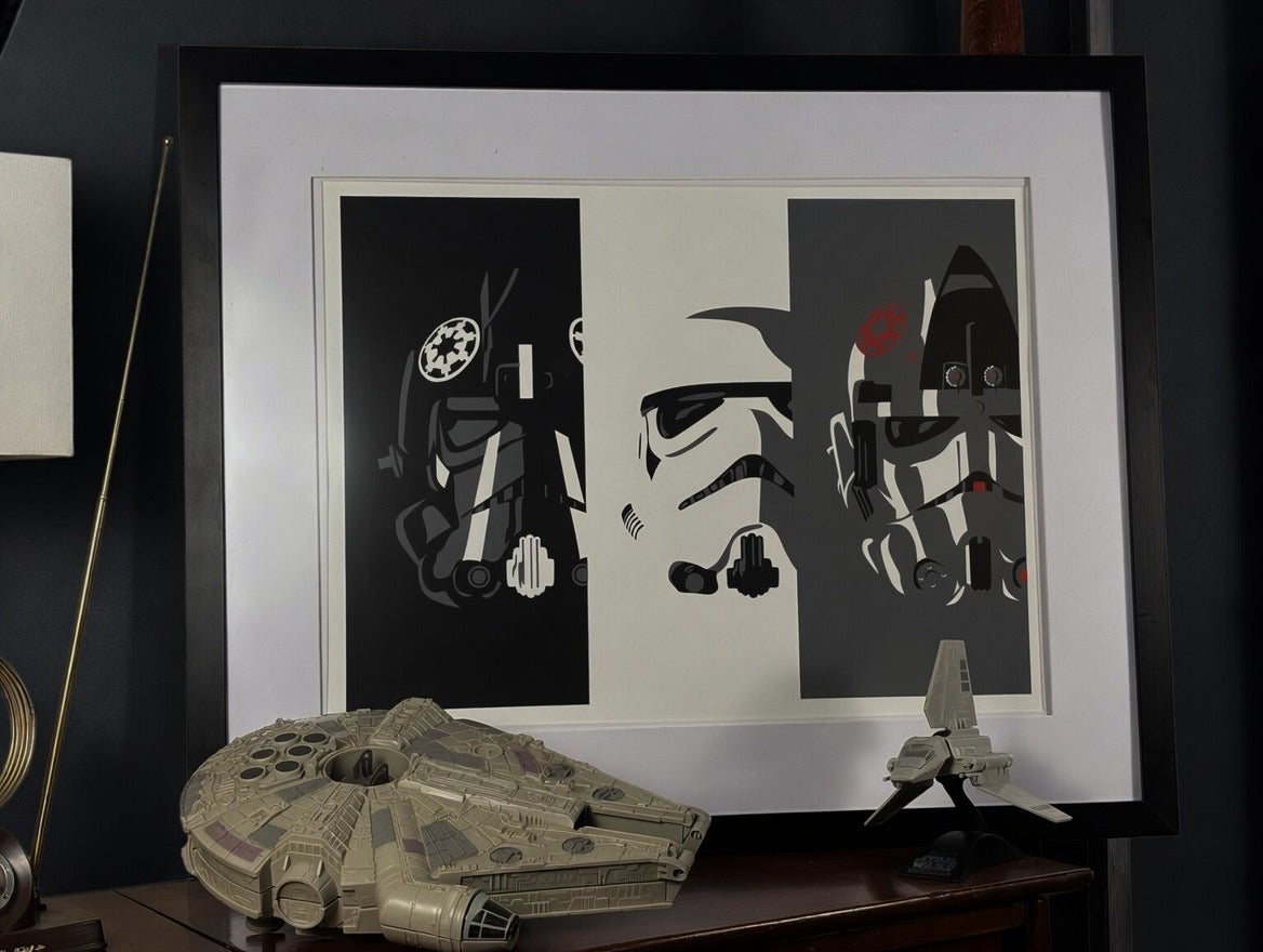 Shades of the Empire Serigraph Print