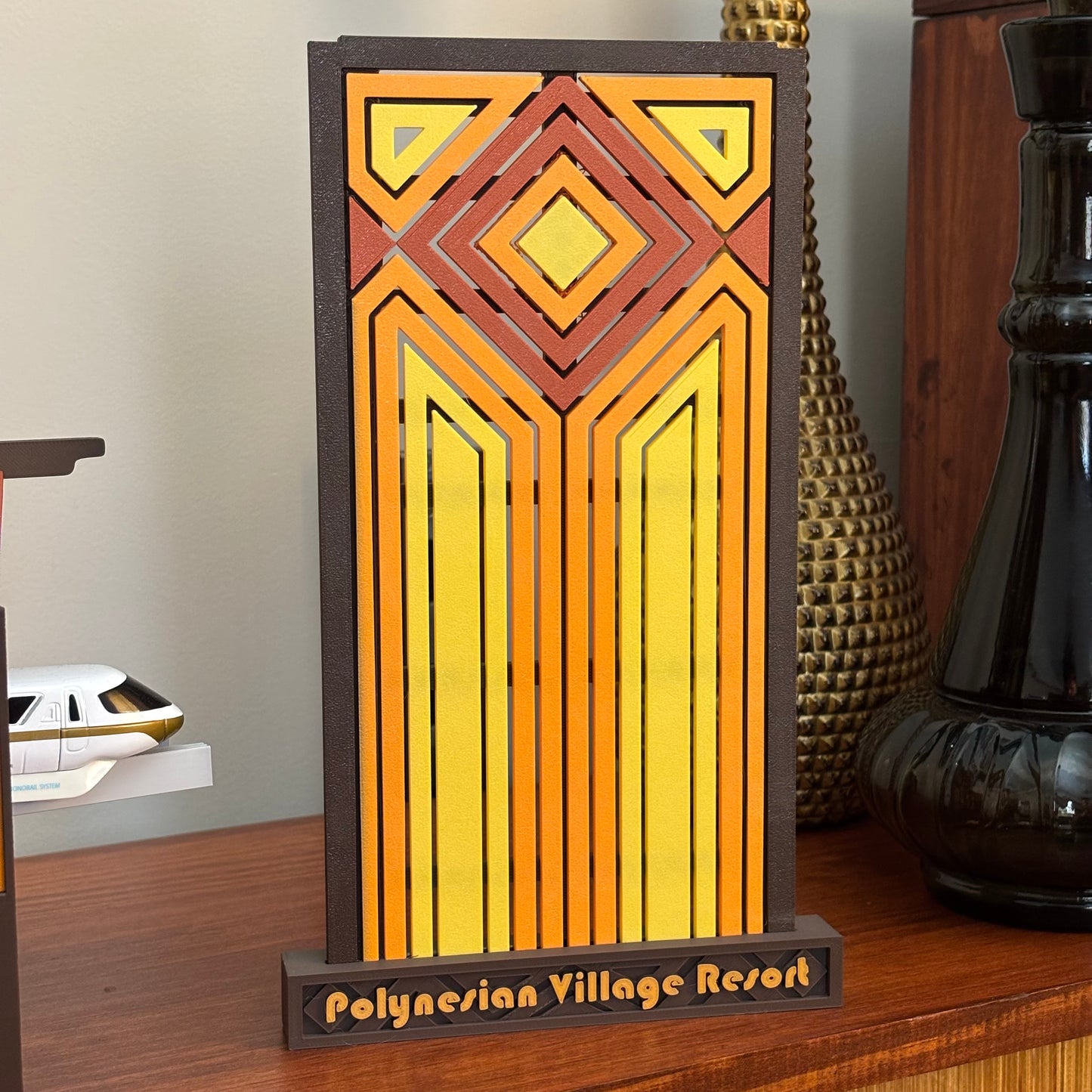 Polynesian Village Accent Screen