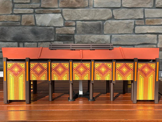 Polynesian Monorail Station: Display Model