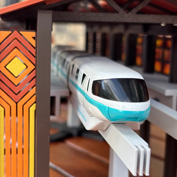 Polynesian Monorail Station: Display Model