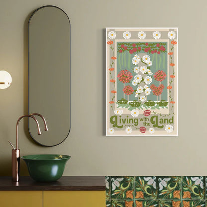 Living with the Land Poster Art