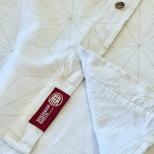 Epcot Spaceship Earth Button Up Shirt- COMING SOON