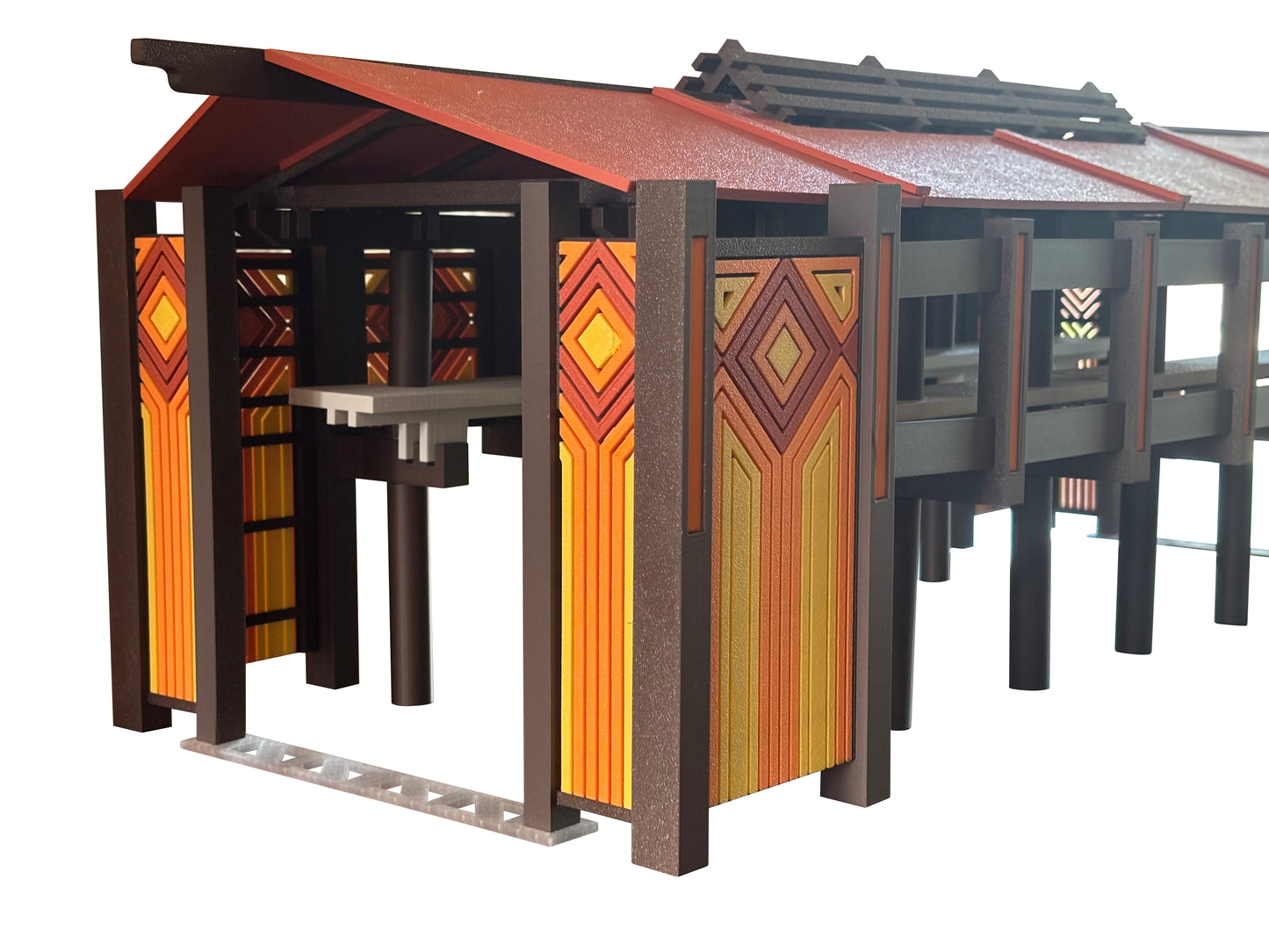 Polynesian Monorail Station: WDW Monorail Playset