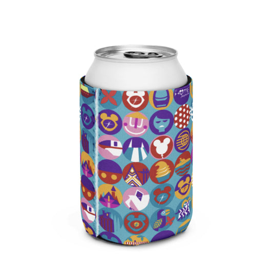 Disney Cup Collage Can Cooler NEW!