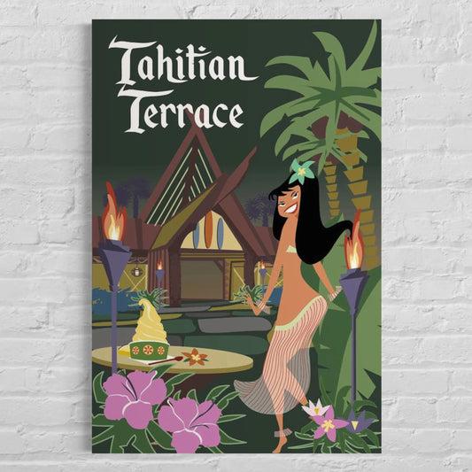 Tahitian Terrace Poster Art
