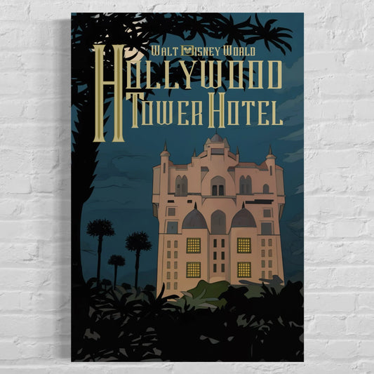 Hollywood Tower Hotel Poster Art