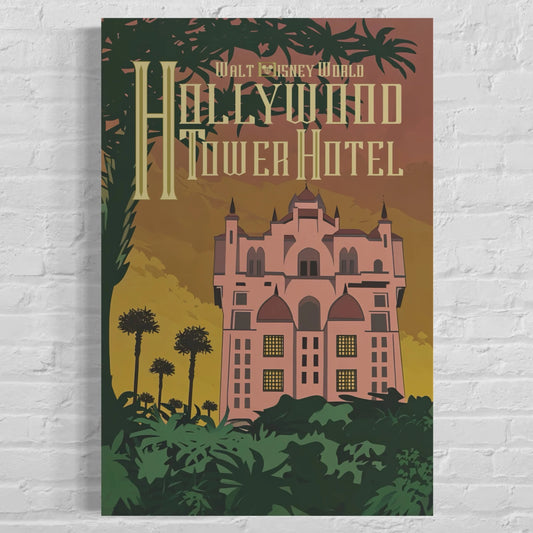 Hollywood Tower Hotel Poster Art
