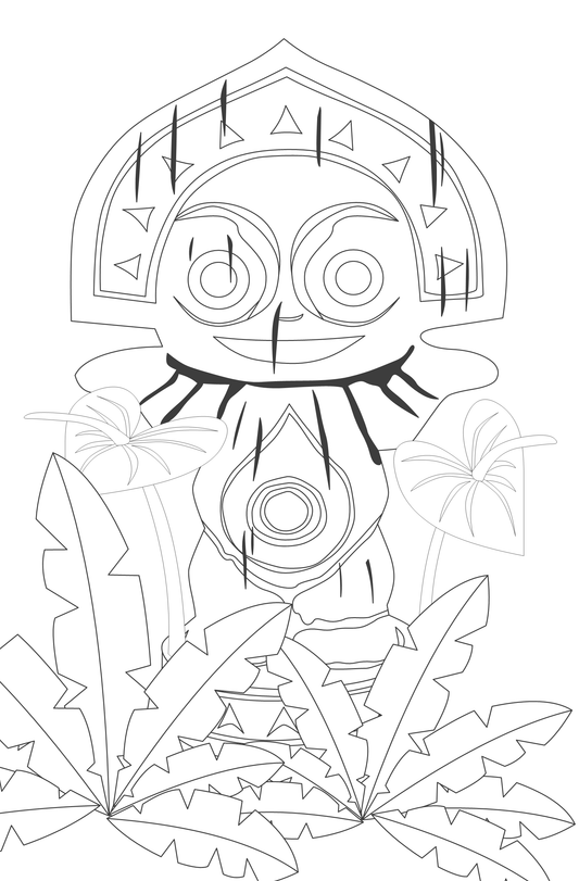 At Home Imagineering Coloring Book Vol. 1