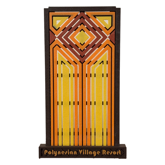 Polynesian Village Accent Screen